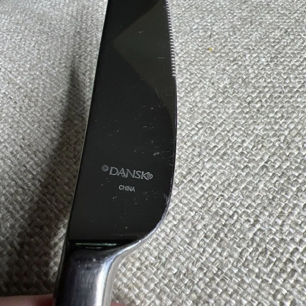 Dansk Orion 18/10 Stainless Steel Flatware ONE 5 Piece Place Setting